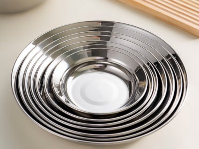 onlycook316不锈钢盘子 食品级餐碟 