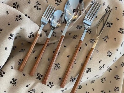 ins风餐具筷勺子叉子不锈钢家用高颜